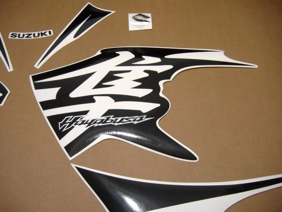 Suzuki Hayabusa GSX-1300R 2010-2011 - Black - Custom-Sticker-Decals