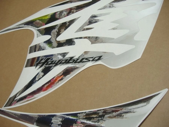 Suzuki Hayabusa GSX-1300R 2010-2011 - Chrome - Custom-Aufkleber-Dekor