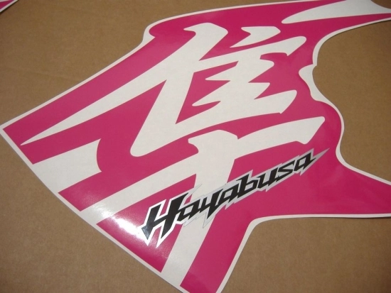 Suzuki Hayabusa GSX-1300R 2010-2011 - Pink - Custom-Aufkleber-Dekor
