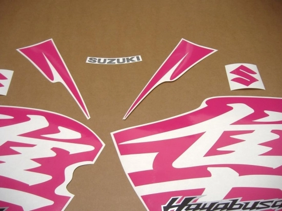 Suzuki Hayabusa GSX-1300R 2010-2011 - Pink - Custom-Aufkleber-Dekor
