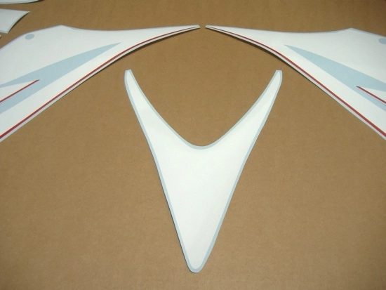 Honda CBR 1000RR 2006-2007 - Weiß - Custom-Aufkleber-Dekor