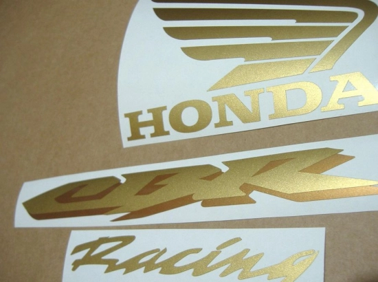 Honda CBR 1000RR with Gold Replica Decal