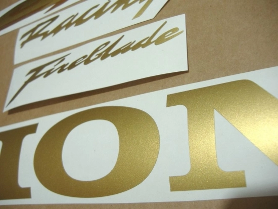 Honda CBR 1000RR - Gold - Custom-Sticker-Decals