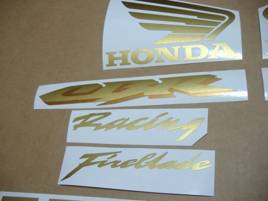 Honda CBR 1000RR - Gold - Custom-Sticker-Decals