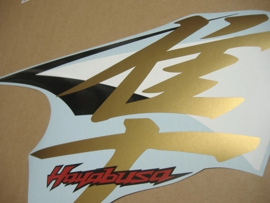 Suzuki Hayabusa 2013 - Weiß - Aufkleber-Dekor