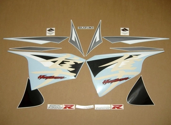 Suzuki Hayabusa 2013 mit Schwarz Motorrad Dekor
