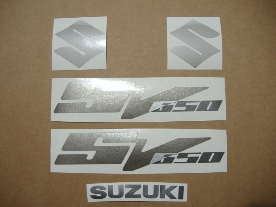 Restoration Sticker for Suzuki SV 650 2008 in Darkblue