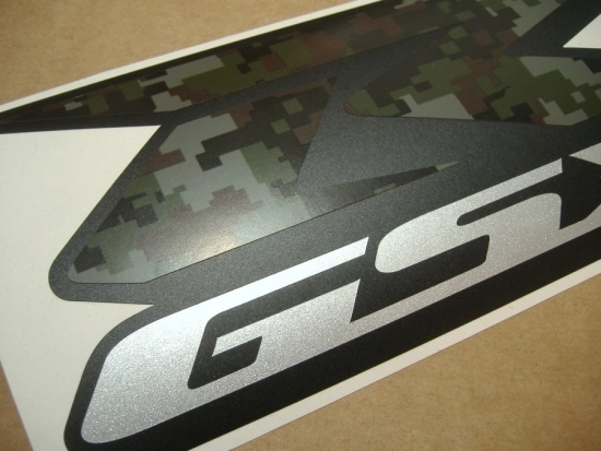 Suzuki GSX-R 750 Universal - Camouflage - Custom-Sticker-Decals