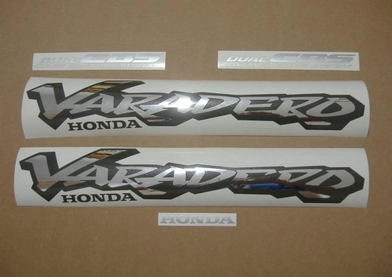 Restoration Sticker for Honda XL 1000V Varadero 2000 in Black