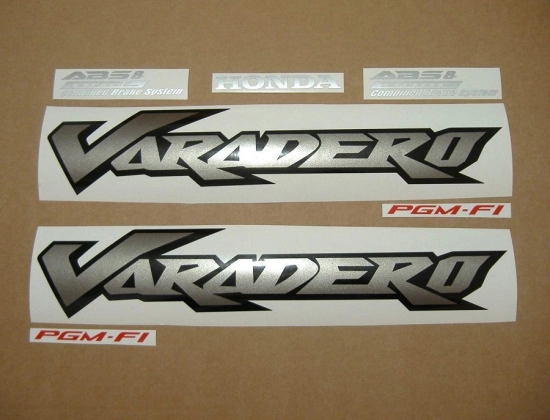 Honda XL 1000V Varadero 2005 mit Dunkelblau Motorrad Dekor