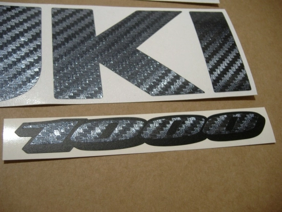 Restauration Aufkleber-Set für Suzuki GSX-R 1000 Universal in Carbon