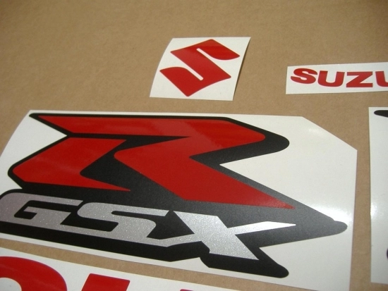 Suzuki GSX-R 750 Universal - Red - Custom-Sticker-Decals