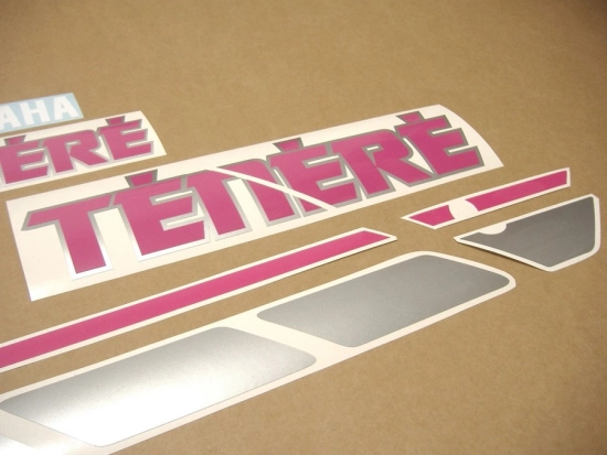 Yamaha XTZ 660 Tenere 1991 with Blue Replica Decal