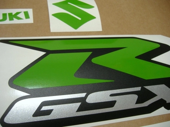 Suzuki GSX-R 750 Universal - Lime-Green - Custom-Sticker-Decals