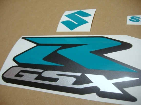 Suzuki GSX-R 750 Universal - Opal-Green - Custom-Sticker-Decals