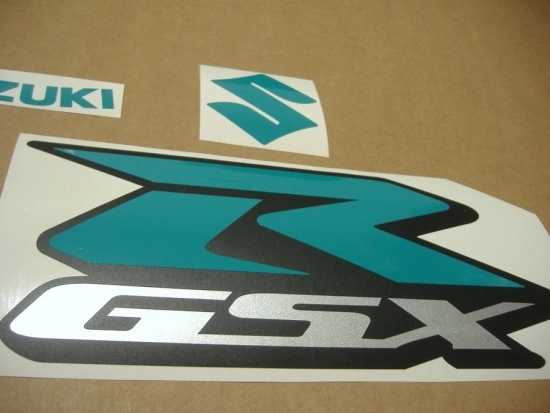Suzuki GSX-R 750 Universal - Opal-Green - Custom-Sticker-Decals
