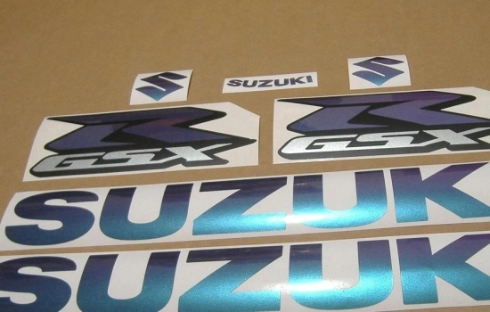 Restauration Aufkleber-Set für Suzuki GSX-R 750 Universal in FlipFlop