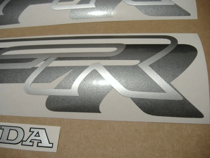 Honda VFR 750 1994 with Red Vinyl-Sticker