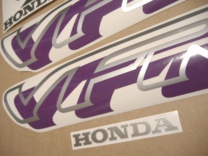 Honda VFR 750 1995 with Schwarz Vinyl-Sticker