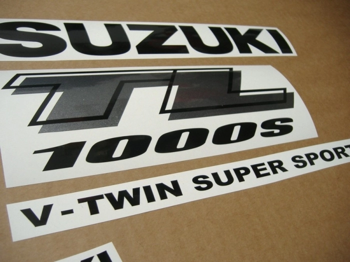 Restauration Aufkleber-Set für Suzuki TL 1000S 1999 in Gelb