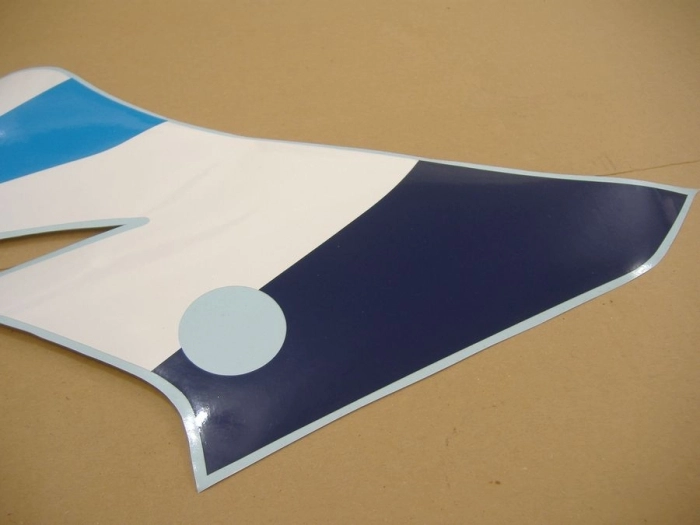 Suzuki GSX-R 600 2005 - Blau/Weiß - Aufkleber-Dekor