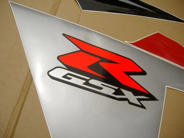 Suzuki GSX-R 600 2005 - Rot/Schwarz - Aufkleber-Dekor