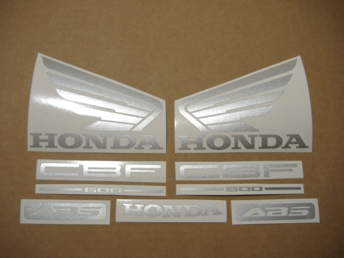 Restoration Sticker for Honda CBF 600S 2005 in Graphitgrey