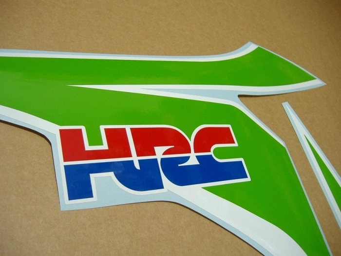 Honda CBR 1000RR 2008-2011 - Lime-Grün/Weiß - Custom-Aufkleber-Dekor