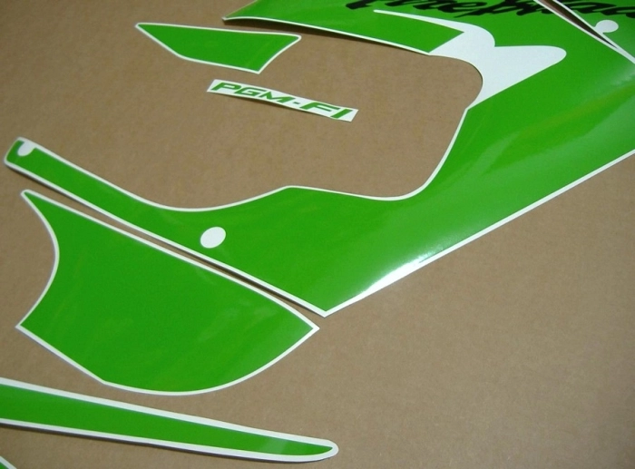 Restauration Aufkleber-Set für Honda CBR 929RR in Lime-Grün