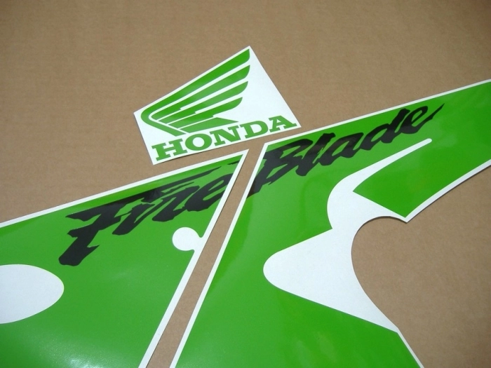 Honda CBR 929RR - Lime-Grün - Custom-Aufkleber-Dekor