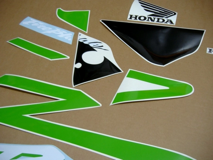 Honda CBR 954RR mit Lime-Grün Motorrad Dekor