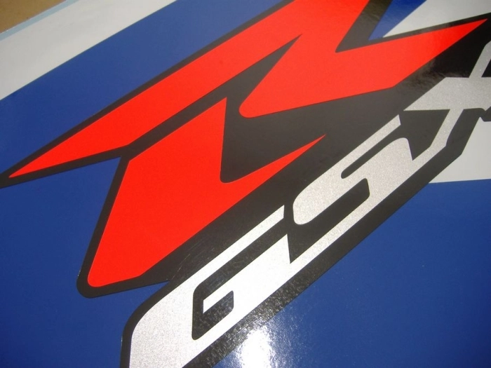Suzuki GSX-R 600 2005 - Gelb/Blau - Aufkleber-Dekor