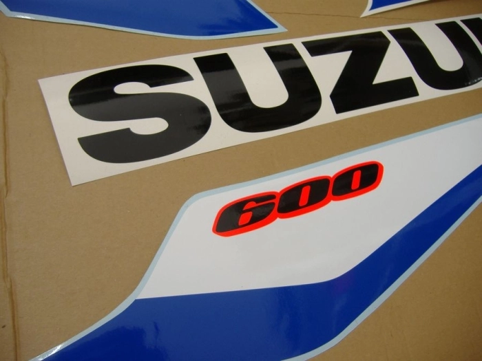 Suzuki GSX-R 600 2005 - Gelb/Blau - Aufkleber-Dekor