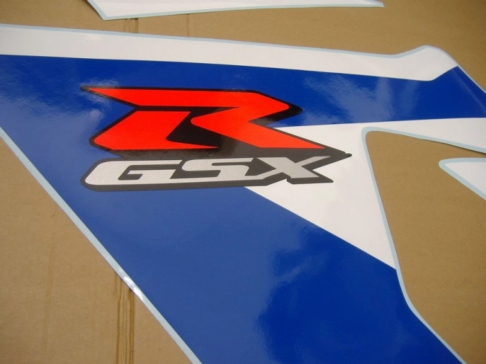 Suzuki GSX-R 600 2005 - Gelb/Blau - Aufkleber-Dekor
