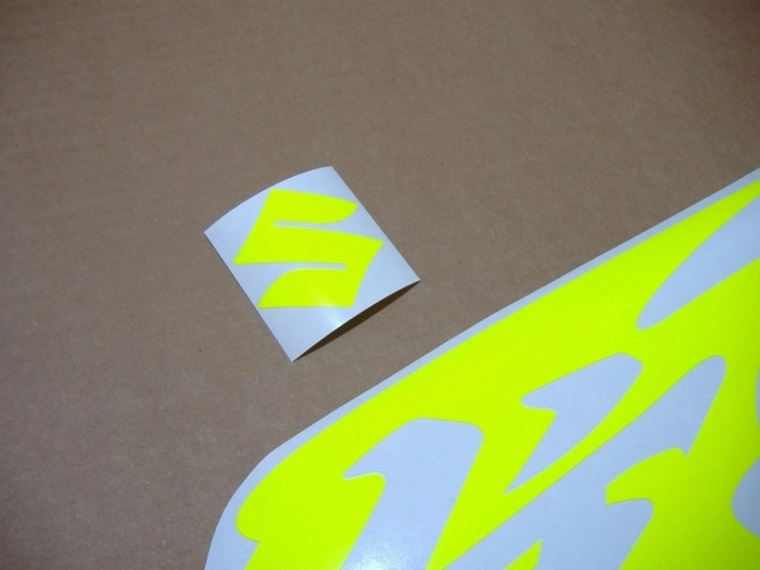 Suzuki Hayabusa GSX-1300R 2010-2011 - Neon-Gelb - Custom-Aufkleber-Dekor