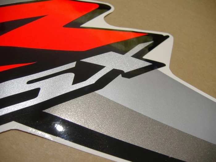 Suzuki GSX-R 600 2006 - Weiß/Silber - Aufkleber-Dekor