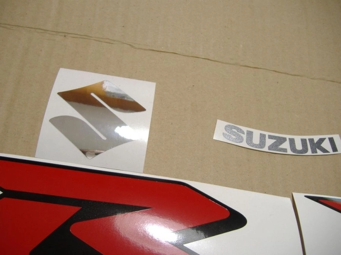 Suzuki GSX-R 600 2007 - Black - Sticker-Decals