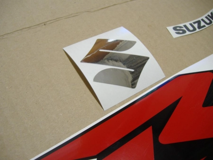 Suzuki GSX-R 600 2007 - Black - Sticker-Decals