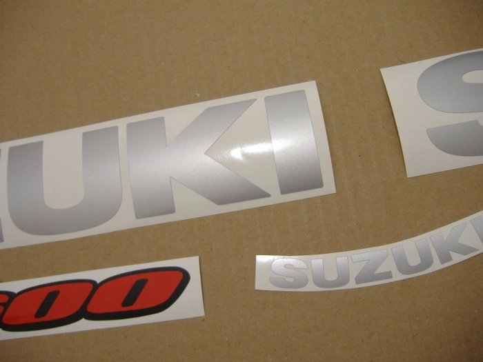 Suzuki GSX-R 600 2007 - Blue/Black - Sticker-Decals