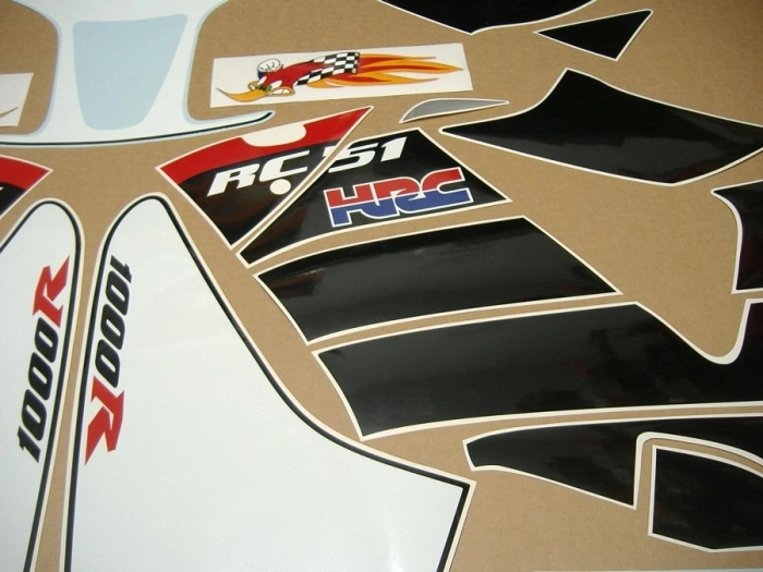 Honda RVT 1000R 2004 - Nicky Hayden Edition - Sticker-Decals