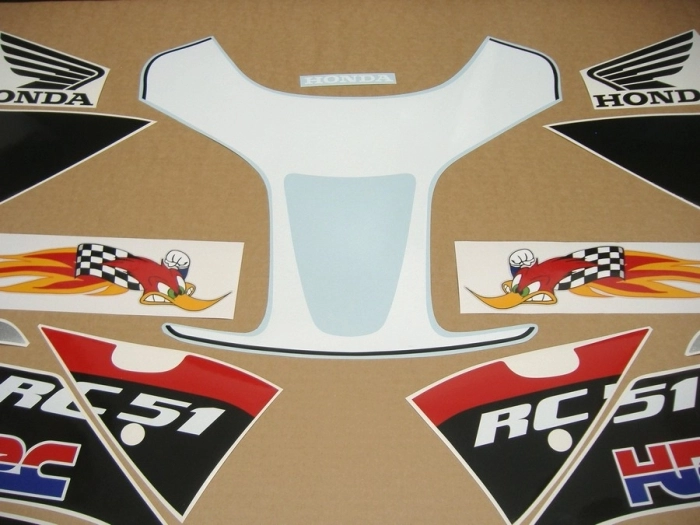 Honda RVT 1000R 2004 - Nicky Hayden Edition - Sticker-Decals