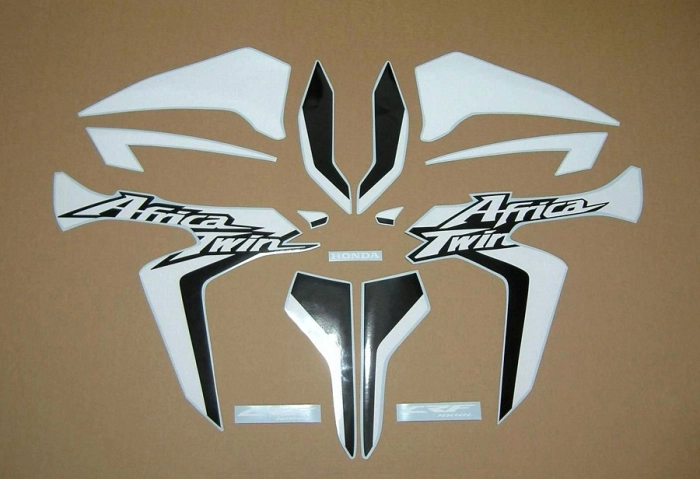 Restoration Sticker for Honda CRF 1000L Africa Twin 2016 in Red/White