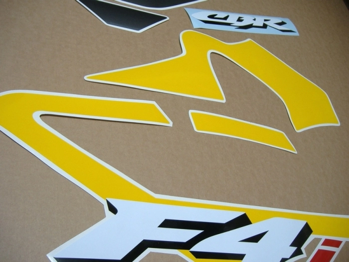 Honda CBR 600 F4i 2004 - Gelb/Grau - Aufkleber-Dekor