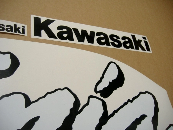 Kawasaki ZX-7R 2000 - Red - Sticker-Decals