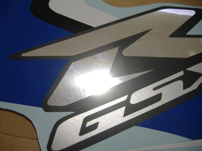 Restoration Sticker for Suzuki GSX-R 600 2008 in White