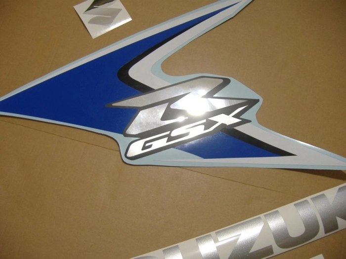 Suzuki GSX-R 600 2008 - White - Sticker-Decals
