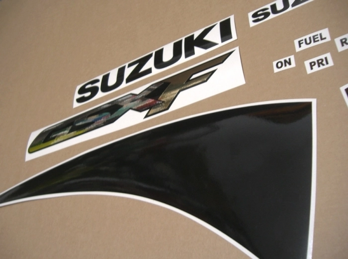 Suzuki GSX-F 600 Katana 2000 with Yellow EU Vinyl-Sticker
