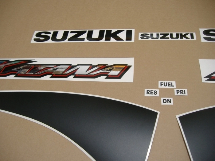 Suzuki GSX-F 600 Katana 2001 - Yellow US - Sticker-Decals