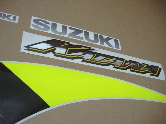 Suzuki GSX-F 600 Katana 2002 - Blue US - Sticker-Decals