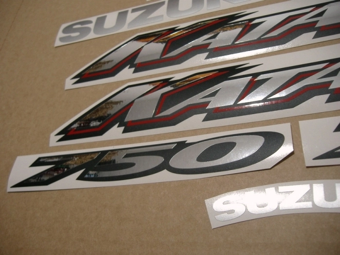 Suzuki GSX-F 750 Katana 2002 with Black US Replica Decal